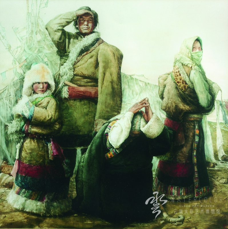 王迪 《祈望》 126*126cm